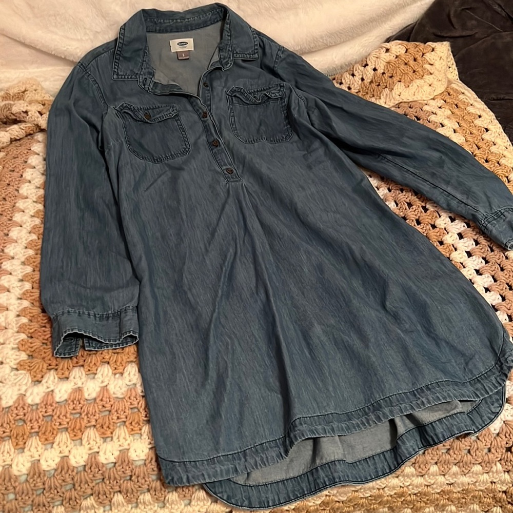 Old Navy “Denim” Dress • Size S